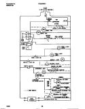 WIRING DIAGRAM Diagram and Parts List for FRS26WRCD5  Frigidaire Refrigerator