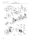 Part Location Diagram of 5304471250 Frigidaire COMPRESSOR