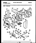 CABINET AND COMPONENT PARTS Diagram and Parts List for LCG901AWW1  Frigidaire Washer Dryer Combo