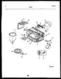 DOOR PARTS Diagram and Parts List for 56-8482-10-01  Tappan Microwave