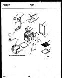 BODY PARTS Diagram and Parts List for 30-2552-00-01  Tappan Range