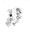 PUMP, MOTOR Diagram and Parts List for WC2MW1  Frigidaire Washer