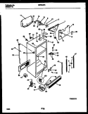 CABINET PARTS Diagram and Parts List for MRT24JRAD0  Frigidaire Refrigerator