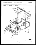 POWER DRY AND MOTOR PARTS Diagram and Parts List for FDB632RBD0  Frigidaire Dishwasher