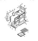 Part Location Diagram of Q301967 Frigidaire FRONT FRAME