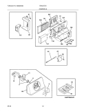 CONTROLS Diagram and Parts List for EW23CS70IB3  Electrolux Refrigerator