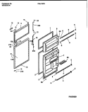 Part Location Diagram of 5303325991 Frigidaire Door Shelf End Cap - Left Side