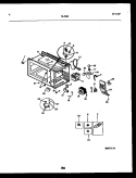 FUNCTIONAL PARTS Diagram and Parts List for 56-5462-10-01  Tappan Microwave