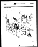 POWER CONTROL Diagram and Parts List for 77-4957-32-09  Tappan Range