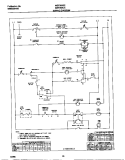 WIRING DIAGRAM Diagram and Parts List for MEF352BEDB  Frigidaire Range