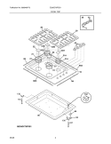 Part Location Diagram of 318264301 Frigidaire Support Bracket