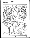 Part Location Diagram of 3204949 Frigidaire PANEL