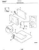 COMPRESSOR Diagram and Parts List for FAV157F1A1  Frigidaire Air Conditioner