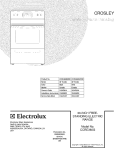 COVER Diagram and Parts List for CCRE360GBBD  Crosley Range