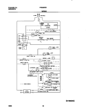 WIRING DIAGRAM Diagram and Parts List for FRS26ZGGB4  Frigidaire Refrigerator