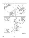 SYSTEM Diagram and Parts List for FRT18G6JB4  Frigidaire Refrigerator