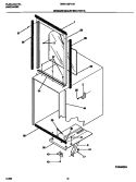WINDOW MOUNTING PARTS Diagram and Parts List for WAK103F1V2  Frigidaire Air Conditioner