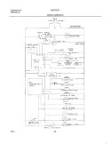 WIRING SCHEMATIC Diagram and Parts List for NGS26ZZAB1  Frigidaire Refrigerator