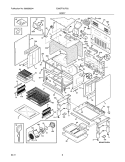 Part Location Diagram of 318240252 Frigidaire SHELF