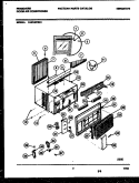 Part Location Diagram of 5303301510 Frigidaire PANEL-REAR