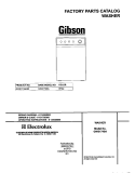 COVER Diagram and Parts List for GWS1749AS0  Gibson Washer