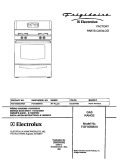 COVER Diagram and Parts List for FGF356MXAWA  Frigidaire Range