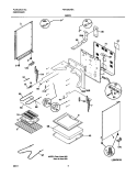 BODY Diagram and Parts List for FEF336ASA  Frigidaire Range
