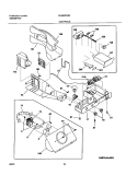 CONTROLS Diagram and Parts List for GLHS237ZCQ0  Frigidaire Refrigerator