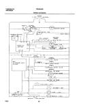 WIRING SCHEMATIC Diagram and Parts List for FRS26BH6CB0  Frigidaire Refrigerator
