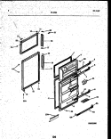 Part Location Diagram of 5308010238 Frigidaire HANDLE END