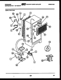 SYSTEM AND AUTOMATIC DEFROST PARTS Diagram and Parts List for FPZ21TFA2  Frigidaire Refrigerator