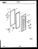 Part Location Diagram of 215475411 Frigidaire PANEL-Refrigerator DOOR