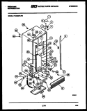 CABINET PARTS Diagram and Parts List for FPCIS22VLA0  Frigidaire Refrigerator