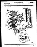SYSTEM AND ELECTRICAL PARTS Diagram and Parts List for FFU17M2AW2  Frigidaire Freezer