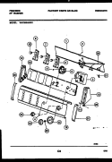 Part Location Diagram of 131173100 Frigidaire PANEL-CONTROL WHTE