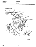 CONTROLS Diagram and Parts List for MRS20WRFW0  Frigidaire Refrigerator
