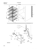 SYSTEM Diagram and Parts List for CFU09M2HW5  Uni Freezer
