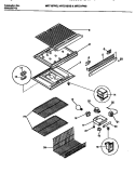 Part Location Diagram of 215105801 Frigidaire SHELF