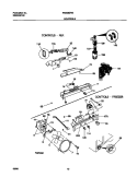 CONTROLS Diagram and Parts List for FRS26ZRGW0  Frigidaire Refrigerator
