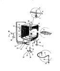 INNER TUB COMPONENTS Diagram and Parts List for SU210JXH2  Frigidaire Dishwasher