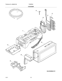 ICE MAKER Diagram and Parts List for EI28BS56IBC  Electrolux Refrigerator