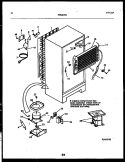 SYSTEM AND AUTOMATIC DEFROST PARTS Diagram and Parts List for FPE21TRW2  Frigidaire Refrigerator