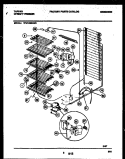 SYSTEM AND ELECTRICAL PARTS Diagram and Parts List for TFU14M5AW0  Tappan Freezer