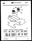 BROILER PARTS Diagram and Parts List for 77-4957-23-03  Tappan Range