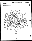 BODY PARTS Diagram and Parts List for KM487LXM0  Frigidaire Microwave