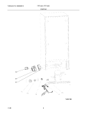 SYSTEM Diagram and Parts List for FRT105GW0  Frigidaire Refrigerator