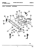 CONSOLE & CONTROLS Diagram and Parts List for MLXG62RBW1  Frigidaire Washer Dryer Combo