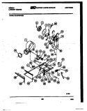 BLOWER, IDLER ARM CLUTCH AND MOTOR Diagram and Parts List for WL24F4WWMB  Gibson Washer