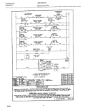 WIRING DIAGRAM Diagram and Parts List for MEF402WFW3  Frigidaire Range