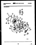Part Location Diagram of 3201319 Frigidaire DOOR-ACCESS WHEAT